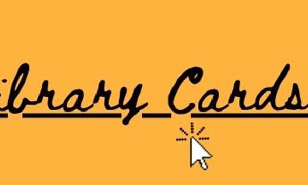 library cards banner