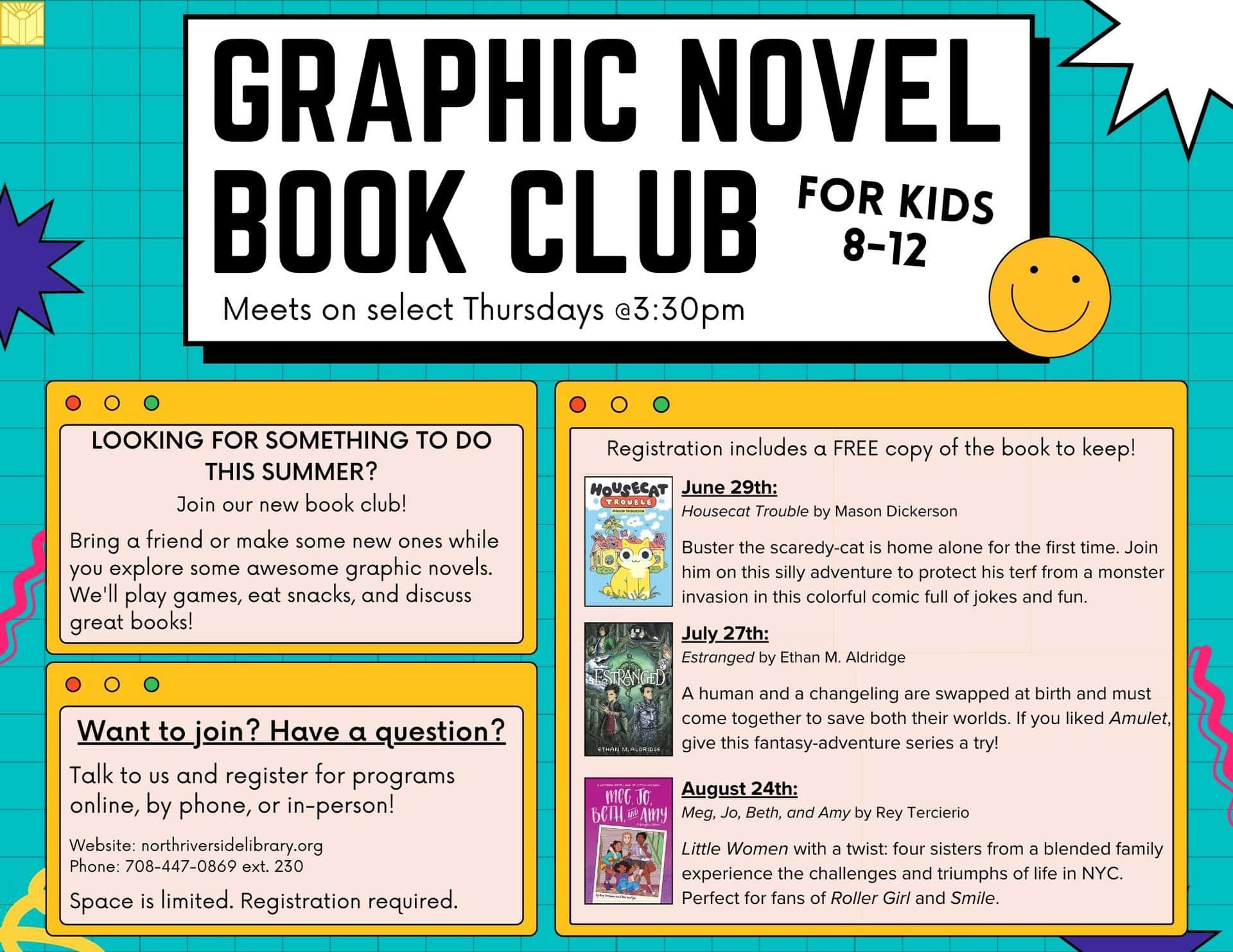 GRAPHIC-NOVEL-BOOK-CLUB-SUMMER-2023-LANDSCAPE