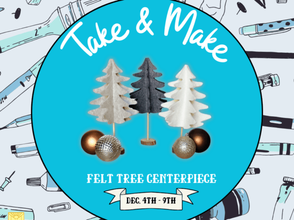 Take & Make Craft Kit: Felt Tree Centerpiece
