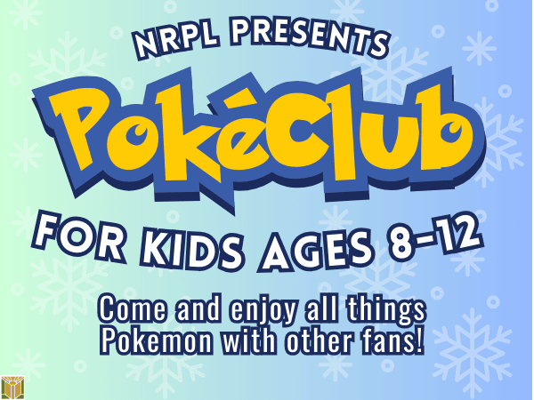 Event image for Pokemon Club at North Riverside Library.