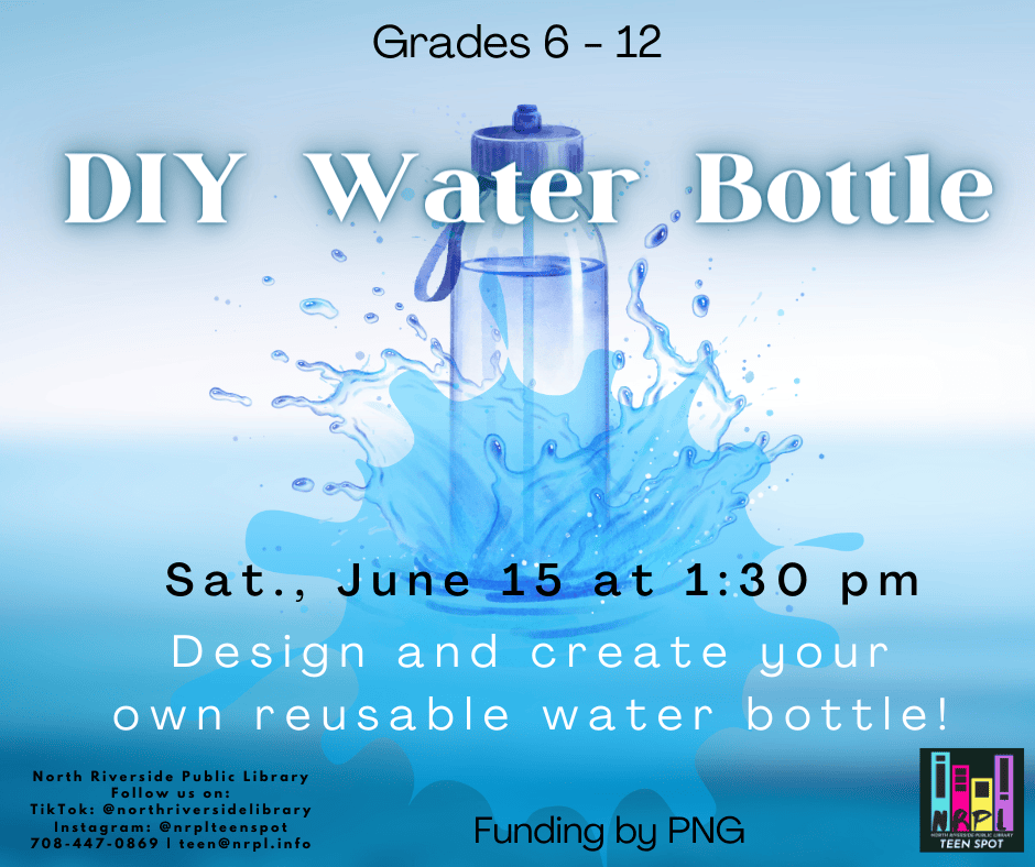 DIY Water Bottle program flyer