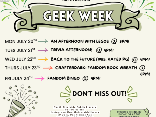 Geek Week 2026: An Afternoon with Legos
